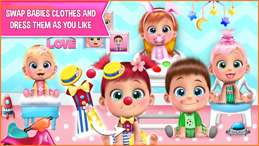 Sweet Baby Doll House Game screenshot