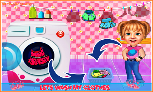 Sweet BabyGirl Princess Palace House Cleaning Game screenshot