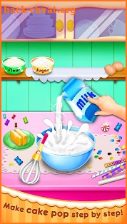 Sweet Cake Pop Maker - Cooking Games screenshot