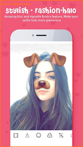 Sweet Camera, Face Filter, Selfie Editor, collage screenshot