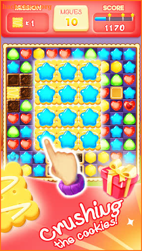 Sweet Cookie Crush - Classic Puzzle Matching Game screenshot