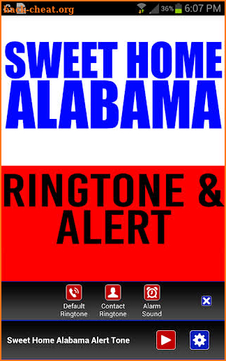 Sweet Home Alabama Ringtone screenshot