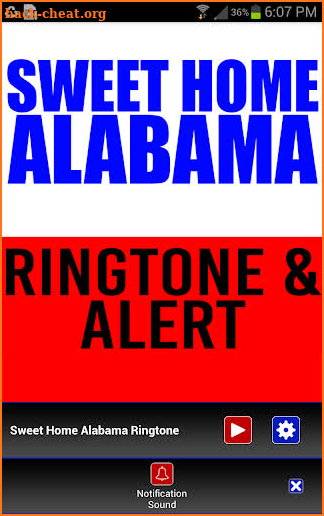 Sweet Home Alabama Ringtone screenshot