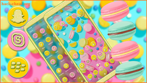 Sweet Macaron Theme screenshot