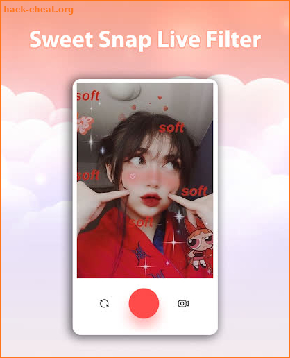 Sweet Snap Live Filter- Beauty screenshot