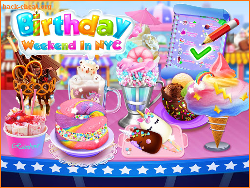 Sweet Trendy Desserts: Birthday Cake Foods screenshot