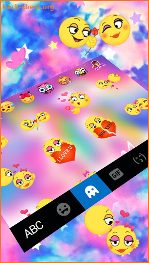 Sweet Unicorn Princess Keyboard Theme screenshot