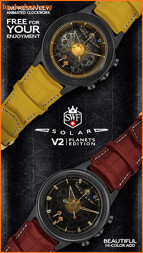 SWF Solar Planets Watch Face screenshot