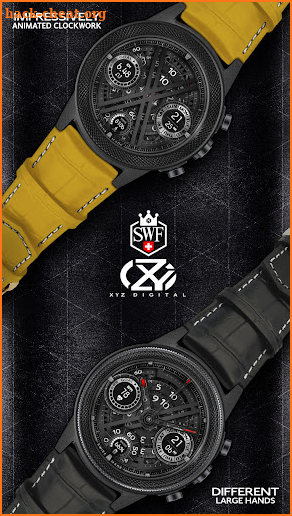 SWF XYZ Digital Watch Face screenshot