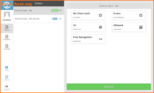 SwiftAssess Assessment App screenshot