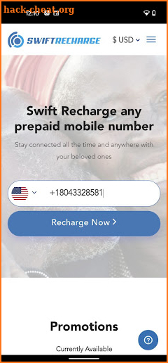 SwiftRecharge: Mobile Top Up - Instant Refill screenshot