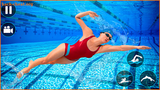 Swimming Pool Race:3D Swimming screenshot