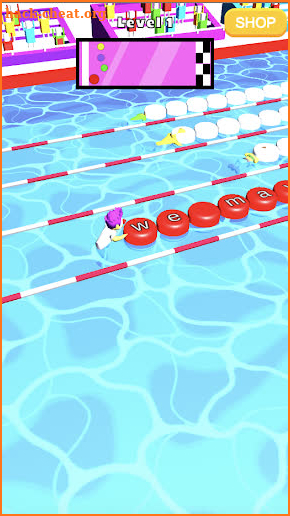 Swimming Run Race screenshot