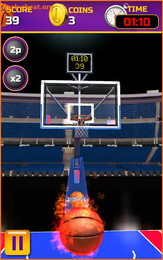 Swipe Basketball screenshot