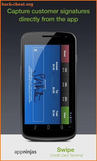 Swipe Credit Card Terminal screenshot