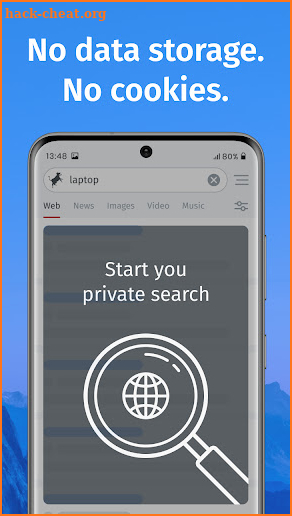 Swisscows Privacy Search screenshot