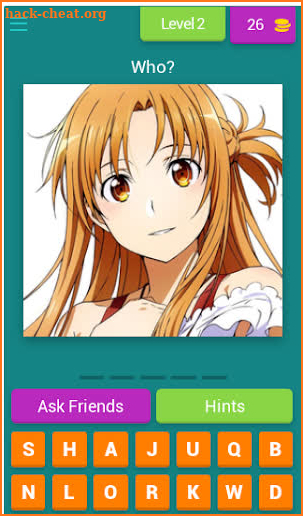 Sword Art Online Quiz screenshot