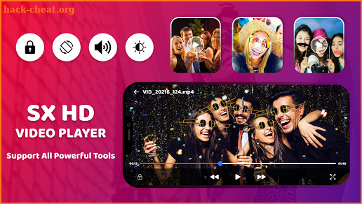 SX Video Player - ALL Video Support HD Player screenshot