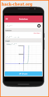 Symbolab - Math solver screenshot