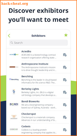 SynBioBeta 2019 screenshot