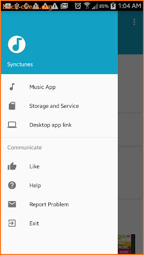 Synctunes: iTunes to android screenshot