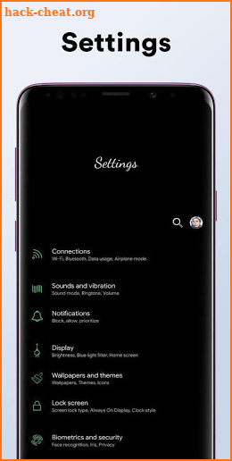 [Synergy][Substratum] Dark Material Samsung screenshot