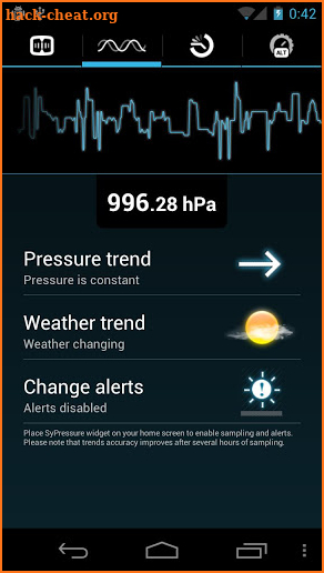 SyPressure Pro (Barometer) screenshot