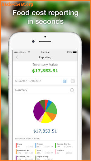 Sysco Mobile Inventory screenshot