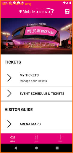 T-Mobile Arena screenshot