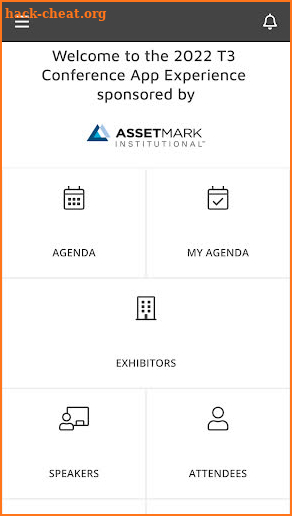 T3 Conference 2022 App screenshot