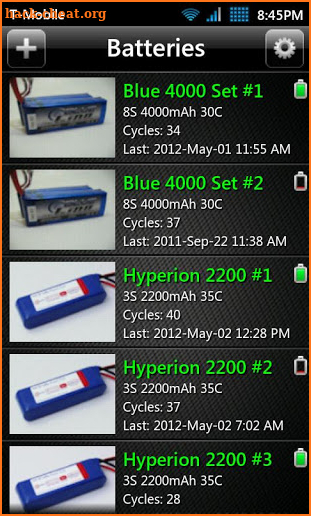 T3chDad® RC Flight Log screenshot