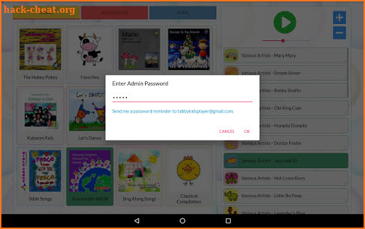 Tabby (PRO) - Audio Player for Kids screenshot