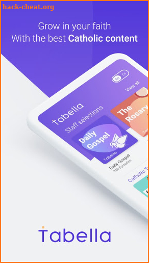 Tabella Catholic App screenshot