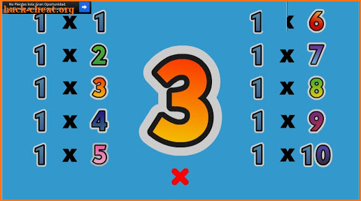 TABLAS DE MULTIPLICAR screenshot