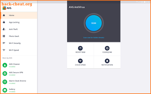 Tablet AntiVirus FREE 2018 screenshot