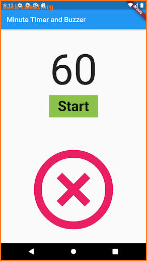 Taboo Minute Timer and Buzzer screenshot