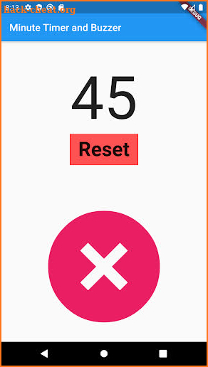 Taboo Minute Timer and Buzzer screenshot