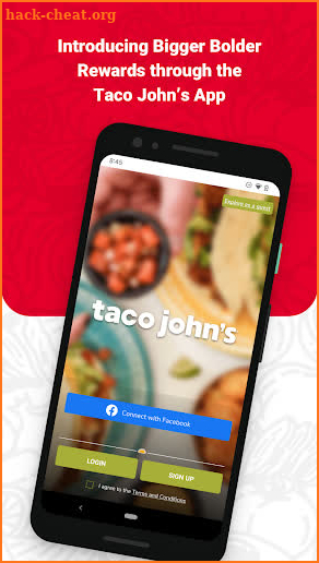 Taco John's screenshot