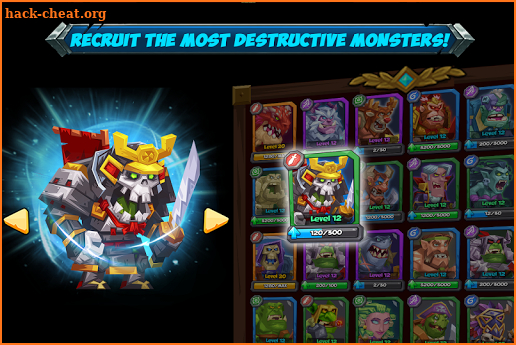 Tactical Monsters Rumble Arena -Tactics & Strategy screenshot