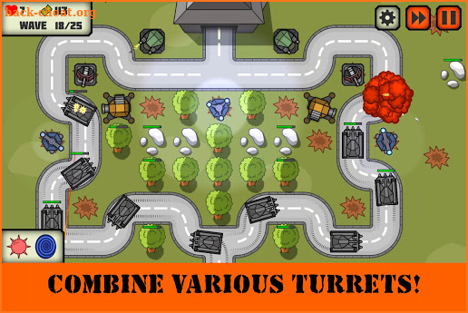 Tactical V: Tower Defense Game screenshot