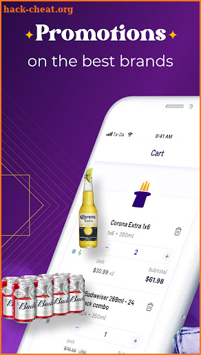 TaDa Drinks Delivery screenshot