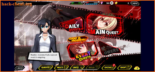 Taimanin RPG Extasy screenshot