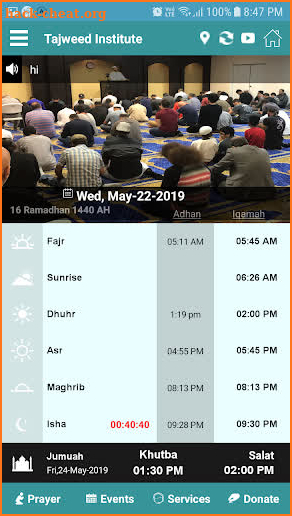 Tajweed Institute screenshot