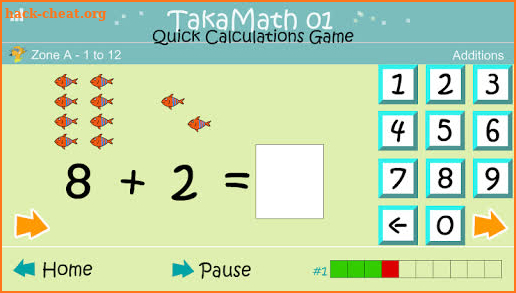 TakaMath 01 screenshot