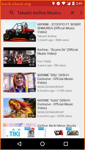 Takashi 6ix9ine Music - All Songs screenshot