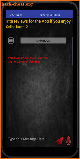 Talk Room, Walkie Talkie screenshot