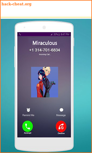 Talk With Ladybug Miraculous Game screenshot