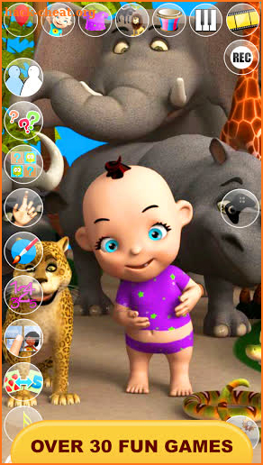 Talking Baby Babsy At The Zoo screenshot