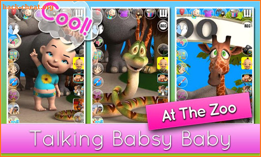 Talking Baby Babsy At The Zoo Deluxe screenshot