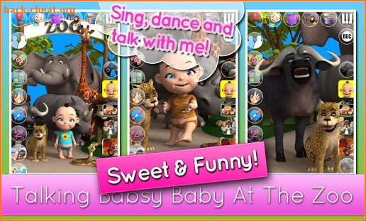 Talking Baby Babsy At The Zoo Deluxe screenshot